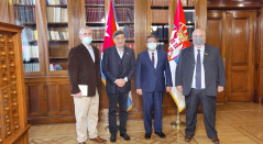 24 March 2021 The MPs and the Cuban Ambassador to Serbia